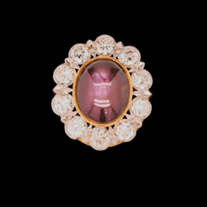 Star Ruby Diamond Ring.