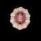 Star Ruby Diamond Ring. - image 8