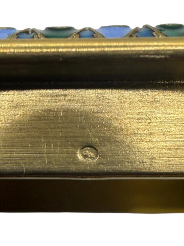 Russian silver gilt cloisonné enamel casket, Moscow 1886 by Pavel Ovchinnikov. - image 9