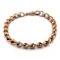 9ct Edwardian Rose Gold Rollo Link Bracelet Sprectrum Antiques - image 1