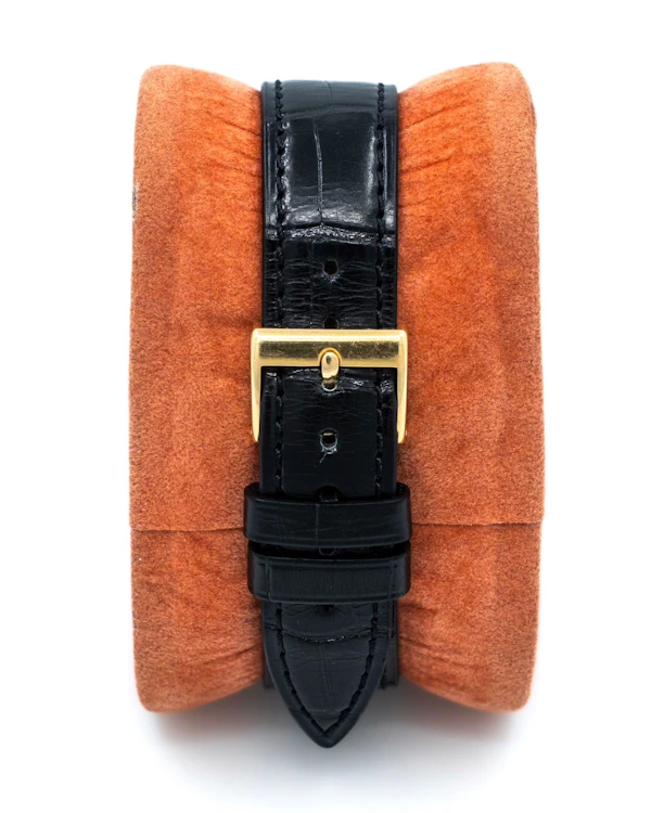 1955 Patek Philippe Calatrava 2484 - Raised Enamel Fancy Lugs - 18k Yellow Gold Rare Vintage Mechanical - image 5