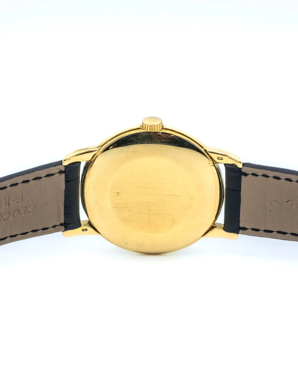 1955 Patek Philippe Calatrava 2484 - Raised Enamel Fancy Lugs - 18k Yellow Gold Rare Vintage Mechanical - image 8