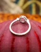 Downstairs at Grays: 18ct White Gold Burmese Ruby & Diamond Cluster Ring Preowned - image 3