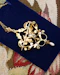 Downstairs at Grays: A Beautiful 15 Carat (stamped) Yellow Gold Natural Seed Pearl Pendant Brooch, English, Circa 1900. - image 2