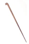 19th-century South Indian Mysore carved sandalwood walking stick - image 2
