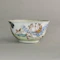 Group of two famille rose teabowls and a saucer c. 1740, all paited with scenes based on painting by Francesco Albani - image 1