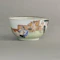 Group of two famille rose teabowls and a saucer c. 1740, all paited with scenes based on painting by Francesco Albani - image 6
