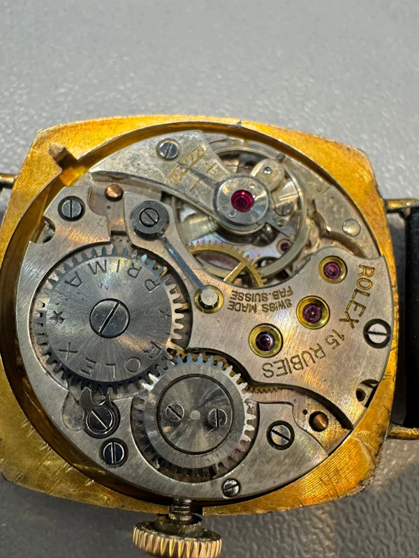 Rolex Vintage 9ct Rose Gold 1938 - image 11