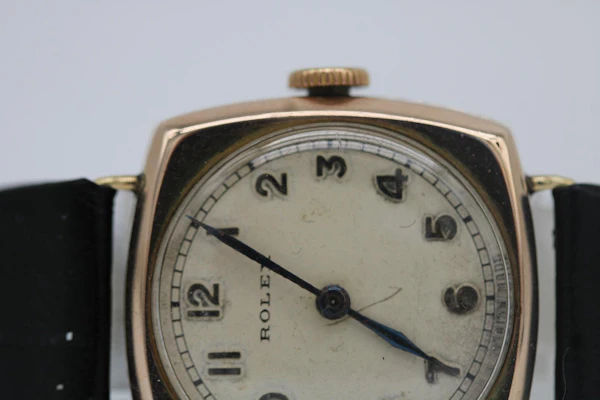 Rolex Vintage 9ct Rose Gold 1938 - image 4