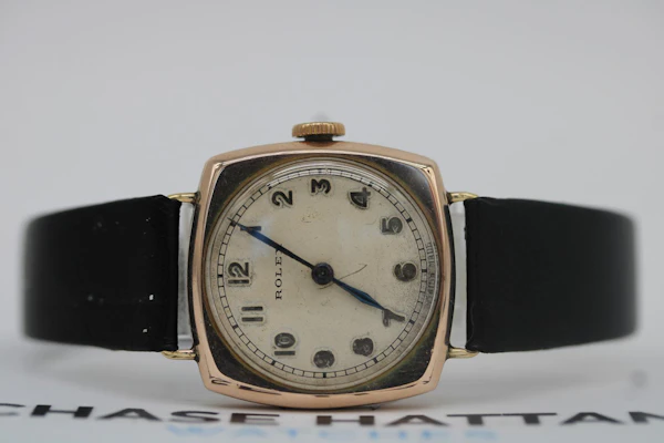 Rolex Vintage 9ct Rose Gold 1938 - image 3