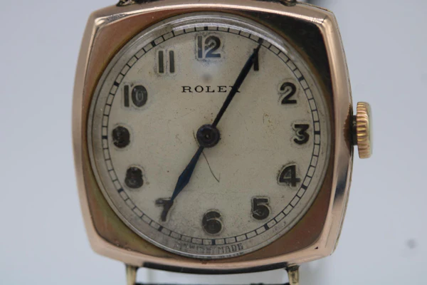 Rolex Vintage 9ct Rose Gold 1938 - image 10