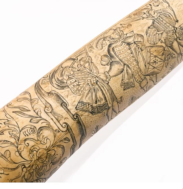 An early 17th-century finely engraved European Shoehorn with the Whistle - image 3