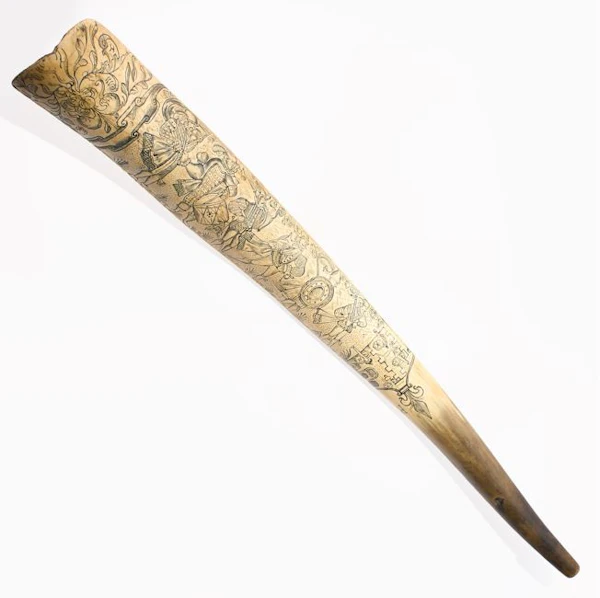 An early 17th-century finely engraved European Shoehorn with the Whistle - image 5