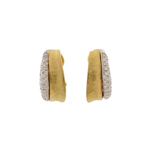 18ct Gold Grima Diamond Earrings Spectrum AntiqueS