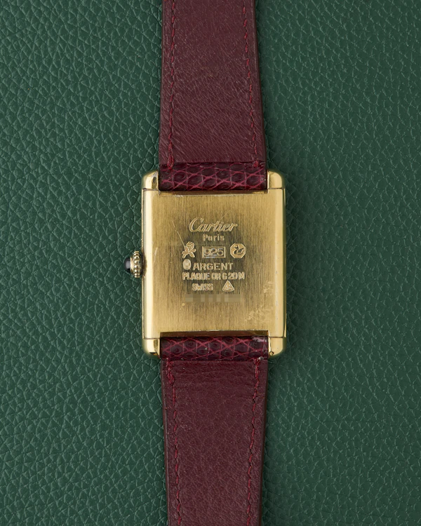 Cartier Tank Must de Cartier Rouge Burgundy Dial Manual Wind - image 6