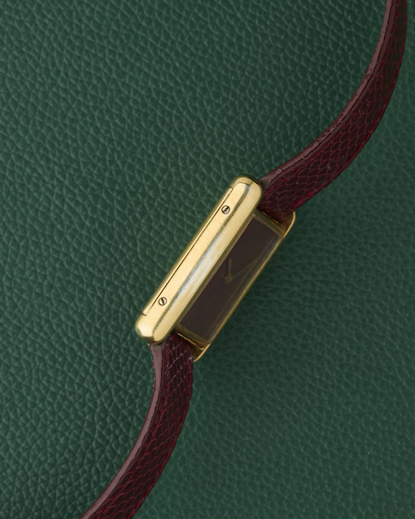 Cartier Tank Must de Cartier Rouge Burgundy Dial Manual Wind - image 5
