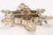 Antique late 19th Century Indian parcel gilt Solid Silver spice box (pandan). - image 2