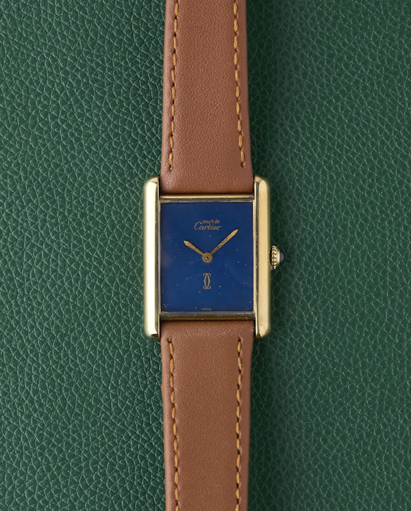 Cartier Tank Must de Cartier Blue Dial Manual Winding - image 1