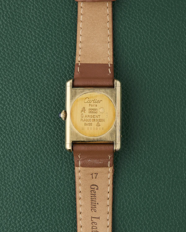 Cartier Tank Must de Cartier Blue Dial Manual Winding - image 6