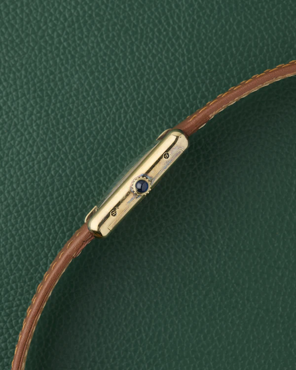 Cartier Tank Must de Cartier Blue Dial Manual Winding - image 4