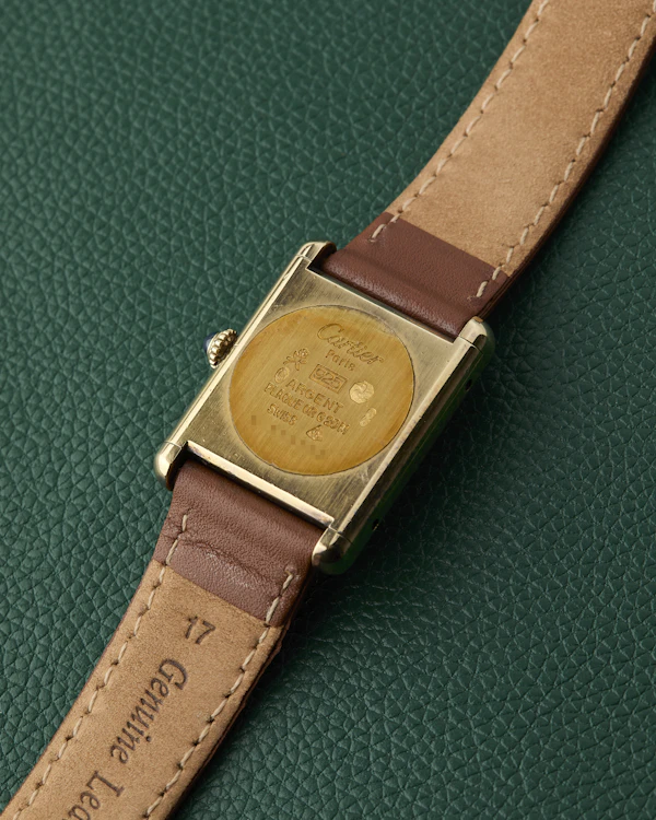 Cartier Tank Must de Cartier Blue Dial Manual Winding - image 7