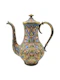 Russian silver gilt and shaded and cloisonné enamel 3 piece coffee set, Moscow, c.1910 by Maria Semenova. - image 7