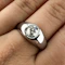 Platinum Single Stone Gypsy Ring 1.36ct - Saddingtons Jewellery Stand 375 - image 4
