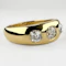 Victorian 3 Stone Gypsy Ring 1.50ct - Saddingtons Jewellery Stand 375 - image 3