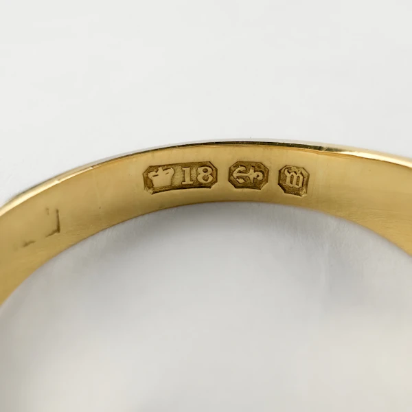 Victorian 3 Stone Gypsy Ring 1.50ct - Saddingtons Jewellery Stand 375 - image 5