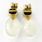 Moonstone & Onyx Drop Earrings - Saddingtons Jewellery Stand 375 - image 3