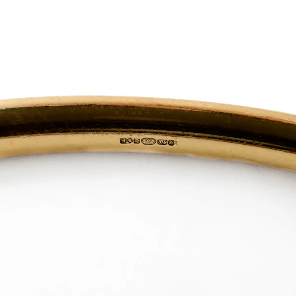 Gold Torque Bangle 22.4g - Saddingtons Jewellery Stand 375 - image 3
