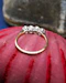 Downstairs at Grays: A four-stone Diamond ring set 18ct Yellow Gold & Platinum, Circa 1940 - image 4