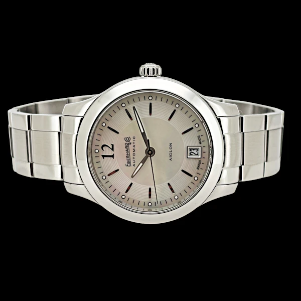 EBERHARD AIGLON DAME 35mm LADIES AUTOMATIC M-O-P DIAL FULL SET 2019 - 41035 - image 5
