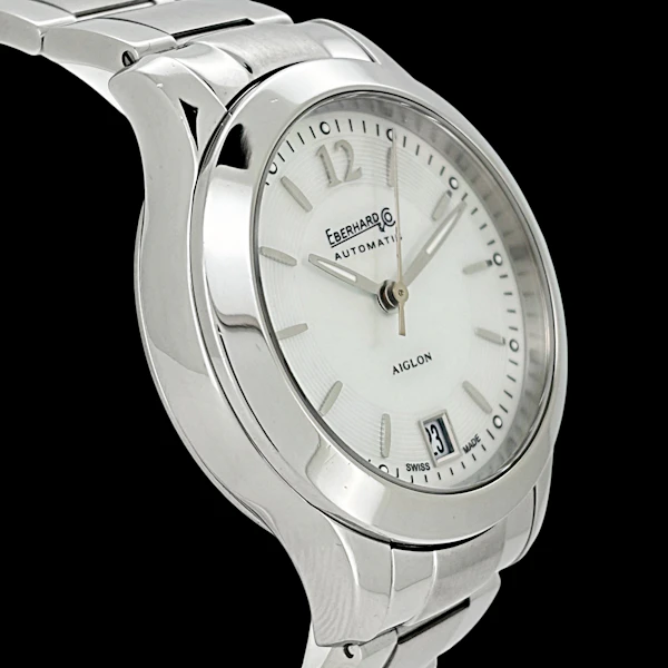 EBERHARD AIGLON DAME 35mm LADIES AUTOMATIC M-O-P DIAL FULL SET 2019 - 41035 - image 3