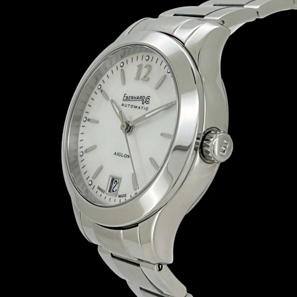 EBERHARD AIGLON DAME 35mm LADIES AUTOMATIC M-O-P DIAL FULL SET 2019 - 41035 - image 2