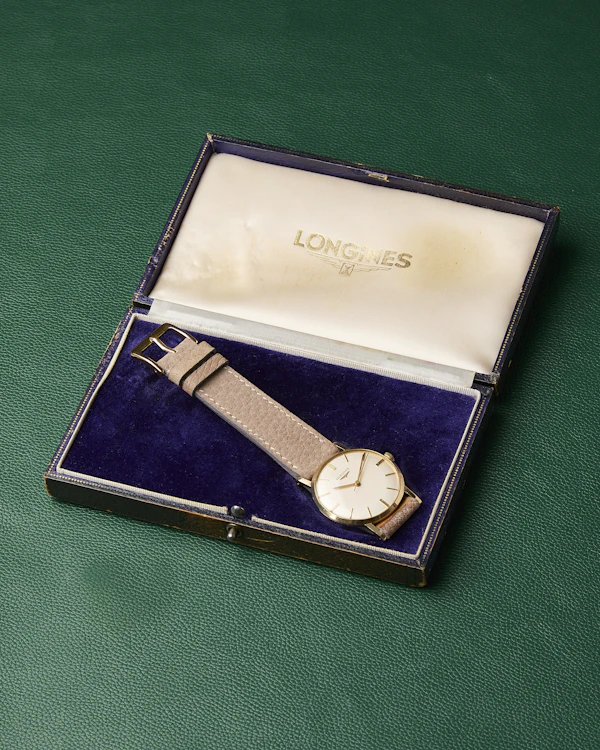 Longines Ref. 12374 Dennison Case 9k Yellow Gold Longines Box 1961 - image 13