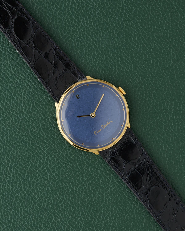 Pierre Cardin Ref. 1003 Blue Mosaic Dial NOS - image 2