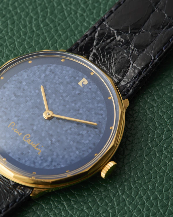 Pierre Cardin Ref. 1003 Blue Mosaic Dial NOS - image 10
