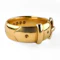 Victorian 1891 Gold Buckle Ring - Saddingtons Jewellery Stand 375 - image 2