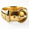 Victorian 1891 Gold Buckle Ring - Saddingtons Jewellery Stand 375 - image 1