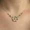 Edwardian Peridot Tourmaline & Pearl Festoon Necklace - Saddingtons Jewellery Stand 375 - image 1