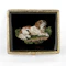 Victorian Dog Mosaic Brooch - Saddingtons Jewellery Stand 375 - image 1