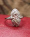 Platinum Art Deco Double Diamond Boat Shaped Ring Circa 1930 - image 3
