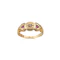 18ct Star Set Diamond and Ruby Ring - image 1