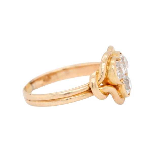 Victorian Trefoil Ring - Charlotte Sayers - image 2