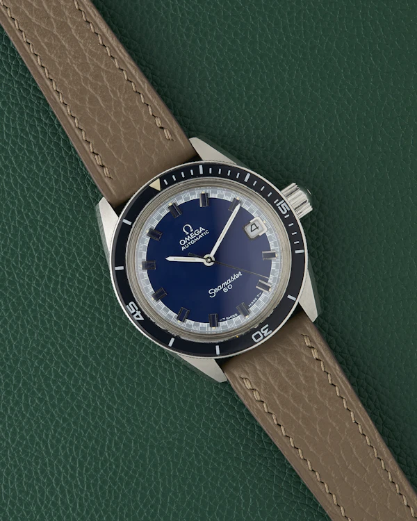 Omega Seamaster 60 Ref. 166.062 Blue Dial Big Crown 1972 - image 2