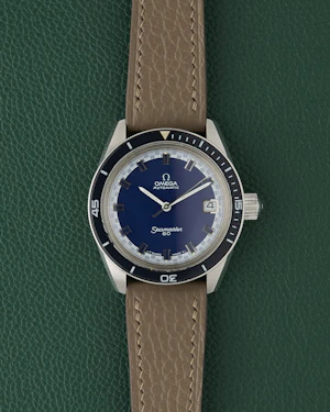 Omega Seamaster 60 Ref. 166.062 Blue Dial Big Crown 1972