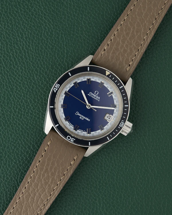 Omega Seamaster 60 Ref. 166.062 Blue Dial Big Crown 1972 - image 3