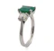 Platinum Emerald and Diamond Trilogy- Spectrum Antiques - image 3