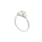 Vintage 1.51ct Fancy Yellow Cushion Diamond Trilogy Ring, c.1990 - image 2